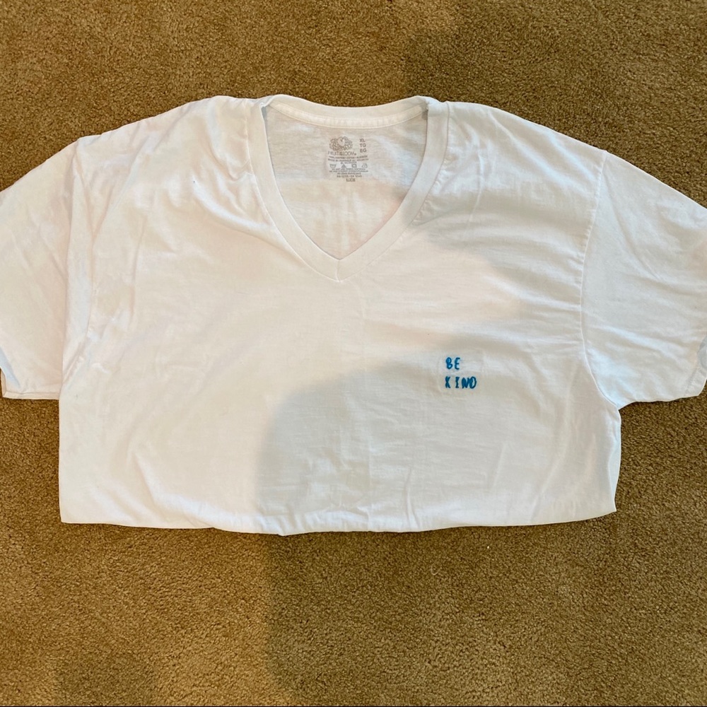 Handmade Embroidered Tee - Picture 2 of 2